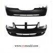 Plastic car bumper