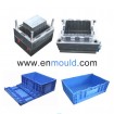 Plastic Foldable Transportation Turnover Box Injection Mould
