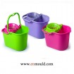 Houseware Mold Plastic Injection ABS Mop Bucket Moulding 