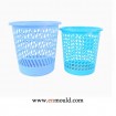 Plastic trash can mould